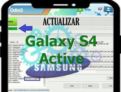 Actualizar el Samsung Galaxy S4 Active con Odin