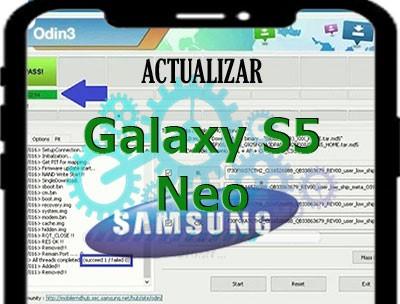 Actualizar el Samsung Galaxy S5 Neo con Odin3