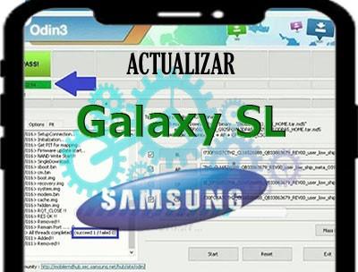 Actualizar el Samsung Galaxy SL con Odin 3