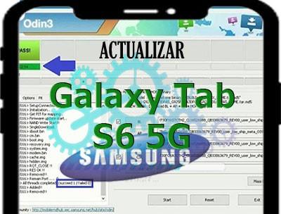Cómo actualizar el Samsung Galaxy Tab S6 5G con Odin