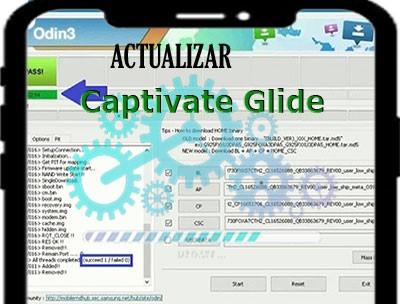 Cómo actualizar el Samsung ﻿Captivate Glide con la utilidad Odin