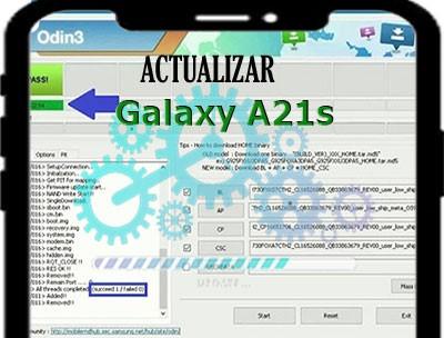 Cómo actualizar la ROM del Samsung Galaxy A21s con el programa Odin 3