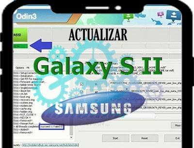 Actualizar la rom del Samsung Galaxy S II con Odin 3