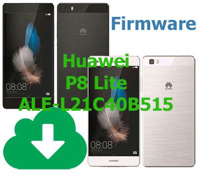 Descargar Firmware original para Huawei P8 Lite ALE-L21C40B515