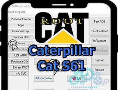 Rootear Caterpillar Cat S61 paso a paso