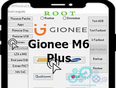 Rootear celulares Gionee M6 Plus