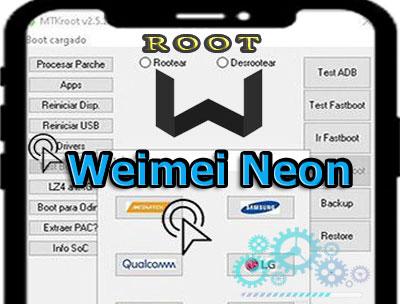 Root para dispositivos móviles Weimei Neon