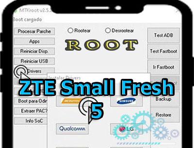 Rootear dispositivos móviles ZTE Small Fresh 5