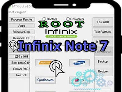 Cómo rootear Inﬁnix Note 7 paso a paso