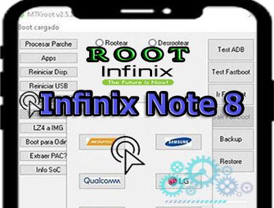 Cómo hacer root a los dispositivos móviles Inﬁnix Note 8