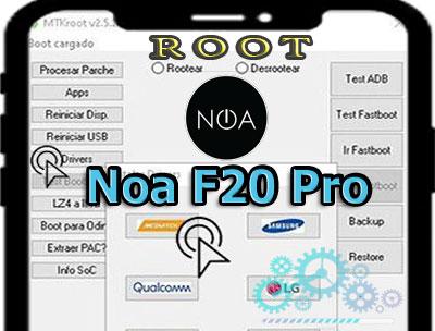 Cómo rootear los dispositivos móviles Noa F20 Pro
