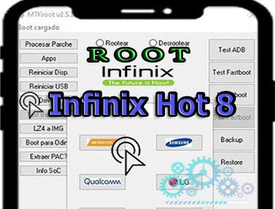 Cómo rootear los teléfonos Inﬁnix Hot 8