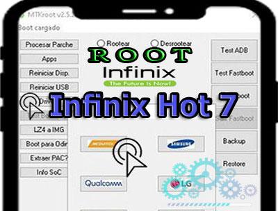 Cómo rootear los teléfonos móviles Inﬁnix Hot 7