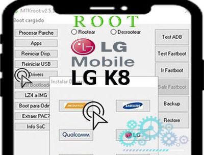 Root para Smartphones LG K8