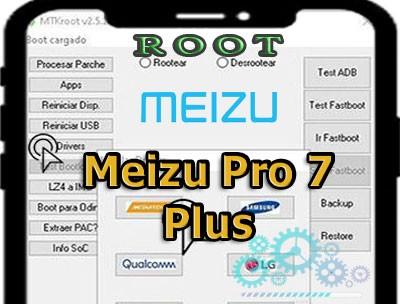Rootear teléfonos Meizu Pro 7 Plus