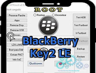 Root para teléfonos móviles BlackBerry Key2 LE