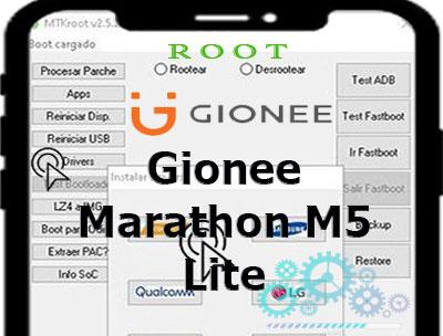 Rootear teléfonos móviles Gionee Marathon M5 Lite
