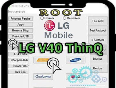 Root para teléfonos móviles LG V40 ThinQ