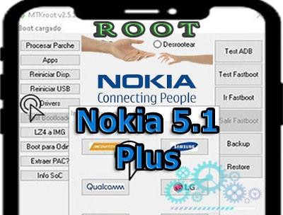 Root para teléfonos móviles Nokia 5.1 Plus