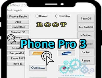 Rootear teléfonos móviles Phone Pro 3