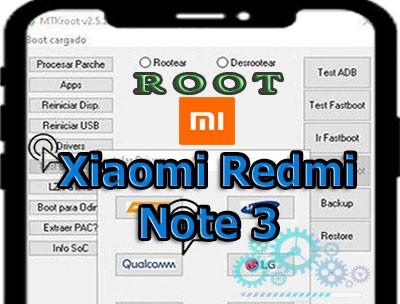 Rootear Xiaomi Redmi Note 3 paso a paso