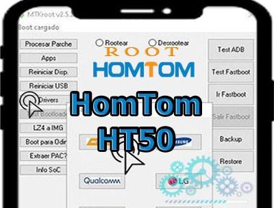 Root para el celular HomTom HT50