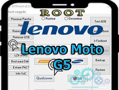 Root para el celular Lenovo Moto G5