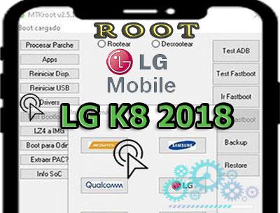 Cómo rootear el celular LG K8 2018