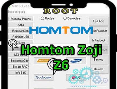 Cómo hacer root al dispositivo móvil Homtom Zoji Z6