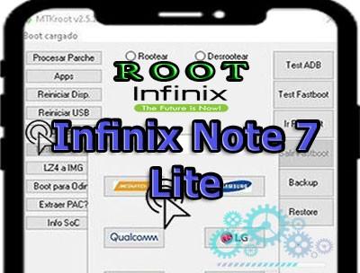 Cómo rootear el dispositivo móvil Inﬁnix Note 7 Lite