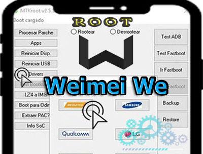 Root para el dispositivo móvil Weimei We