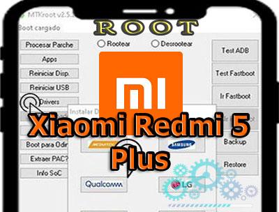 Root para el dispositivo móvil Xiaomi Redmi 5 Plus