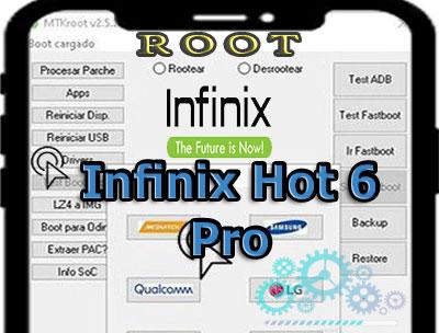 Cómo hacer root al Inﬁnix Hot 6 Pro