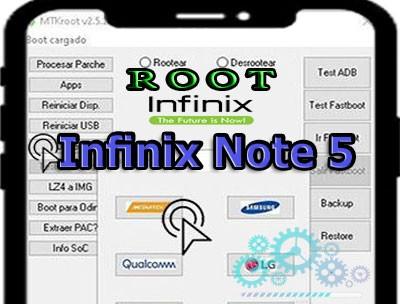 Cómo rootear el teléfono móvil Inﬁnix Note 5