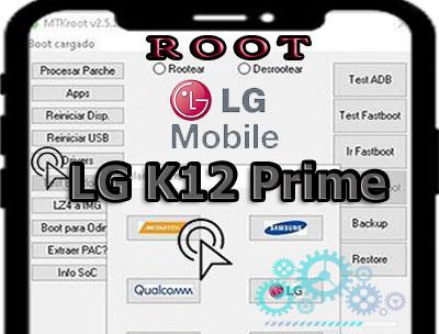 Cómo hacer root al teléfono móvil LG K12 Prime