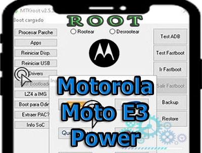 Cómo rootear el teléfono móvil Motorola Moto E3 Power