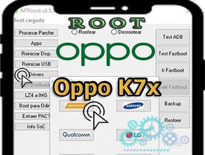 Root para el teléfono móvil Oppo K7x