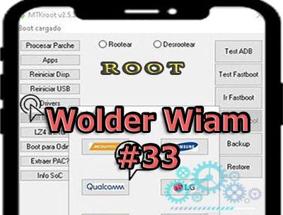 Root para el teléfono móvil Wolder Wiam #33