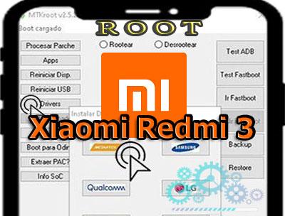 Root para el teléfono móvil Xiaomi Redmi 3