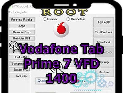 Cómo hacer root al teléfono Vodafone Tab Prime 7 VFD 1400