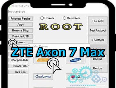 Root para el teléfono ZTE Axon 7 Max