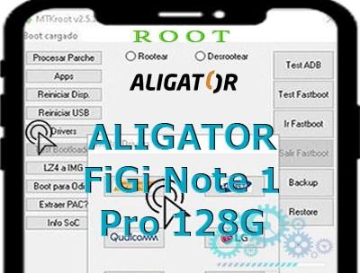 Root para el terminal ALIGATOR FiGi Note 1 Pro 128G