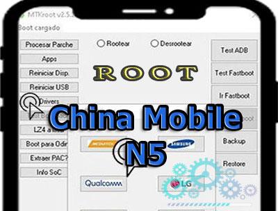 Cómo rootear el terminal China Mobile N5