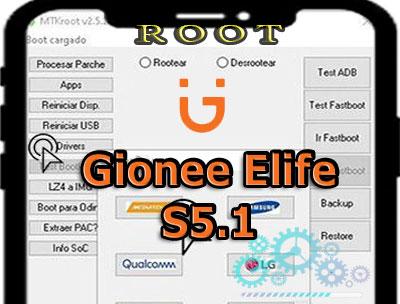 Cómo hacer root en el dispositivo móvil Gionee Elife S5.1