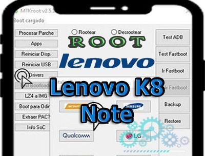 Cómo hacer root en el dispositivo móvil Lenovo K8 Note