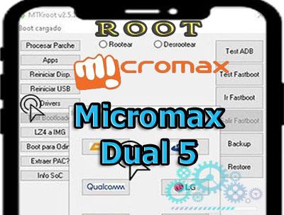 Cómo hacer root en el dispositivo móvil Micromax Dual 5