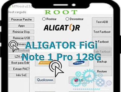 Cómo hacer root en el teléfono ALIGATOR FiGi Note 1 Pro 128G