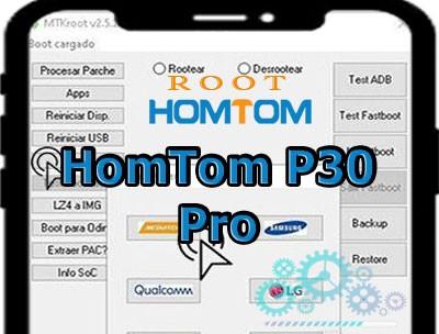 Cómo hacer root en el teléfono HomTom P30 Pro