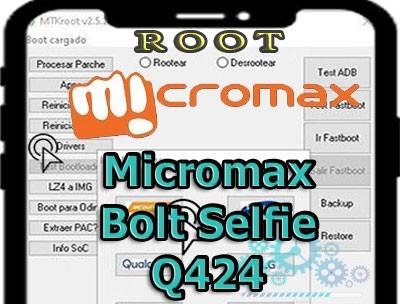 Cómo hacer root en el teléfono Micromax Bolt Selﬁe Q424