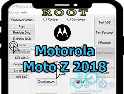 Cómo hacer root en el teléfono móvil Motorola Moto Z 2018